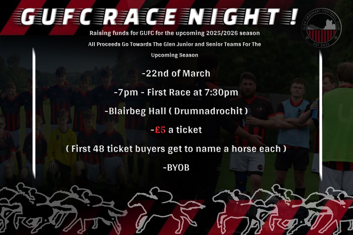 GUFC RACE NIGHT