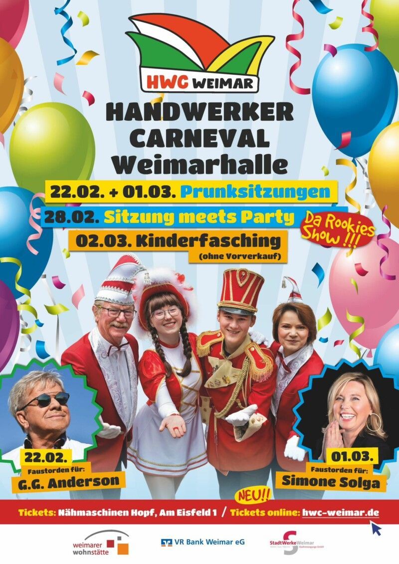 2. Prunksitzung des HWC Weimar