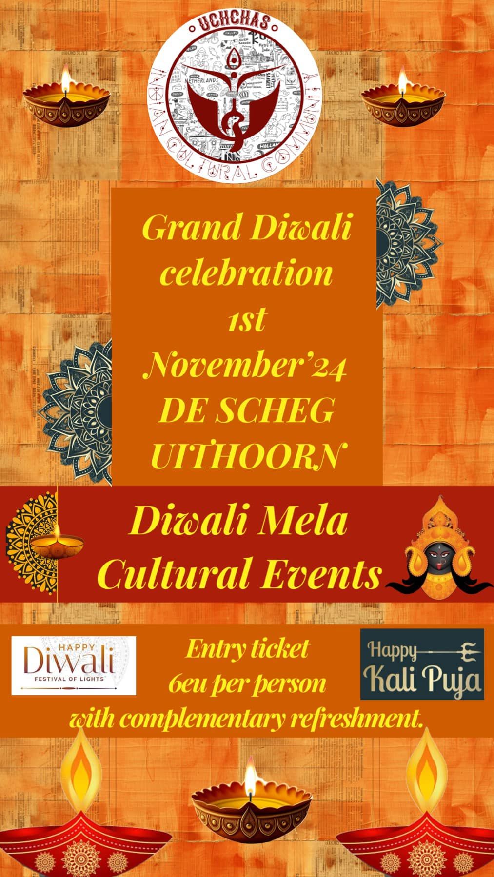 Kalipuja & Diwali Mela with cultural event