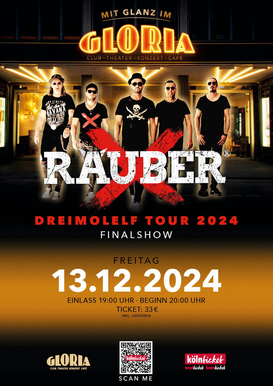 R\u00c4UBER - FINALSHOW K\u00d6LN - KONZERT - DREIMOLELF TOUR 2024