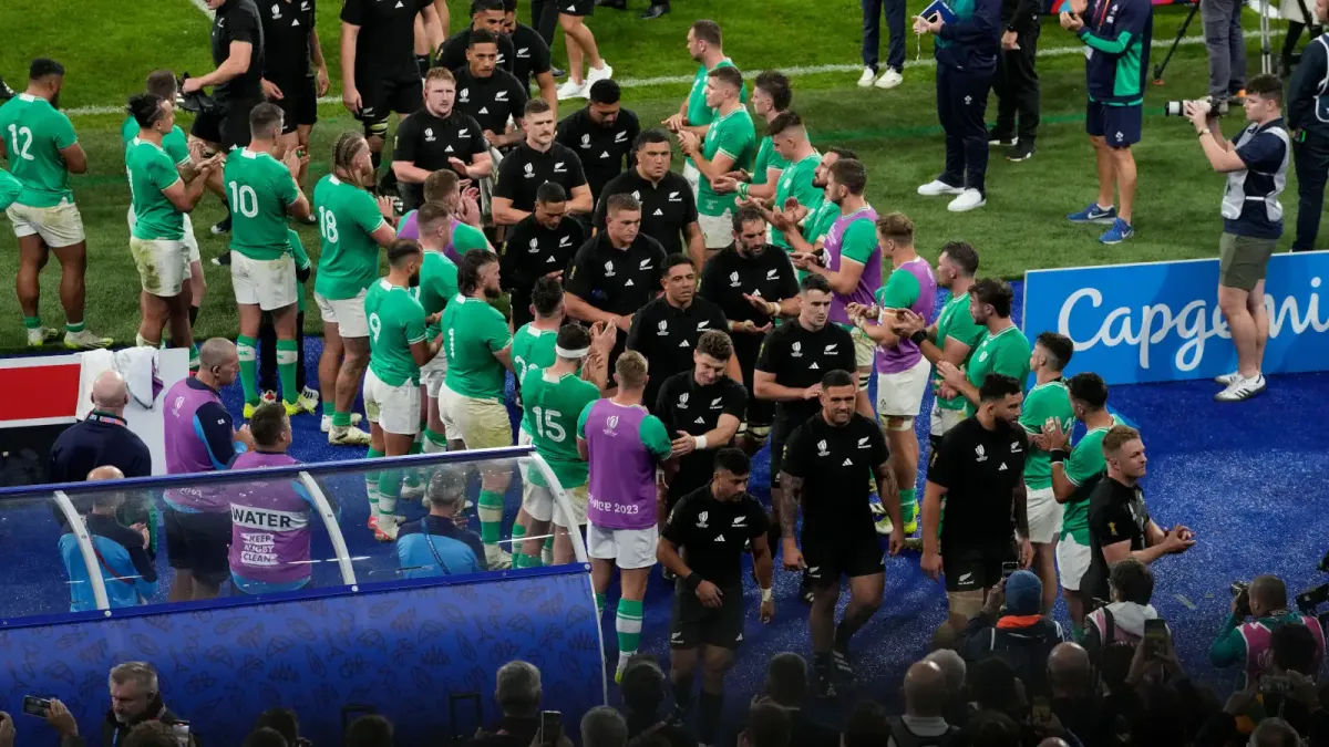 Ireland Rugby Union vs New Zealand Rugby