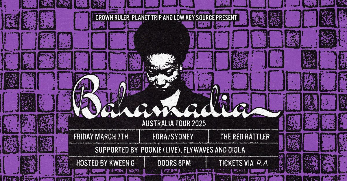 Bahamadia Sydney show