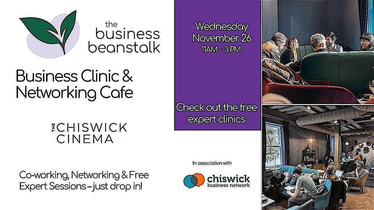 Business Clinic & Networking  Caf\u00e9 - November