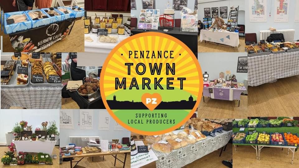 Christmas With Penzance Town Market 