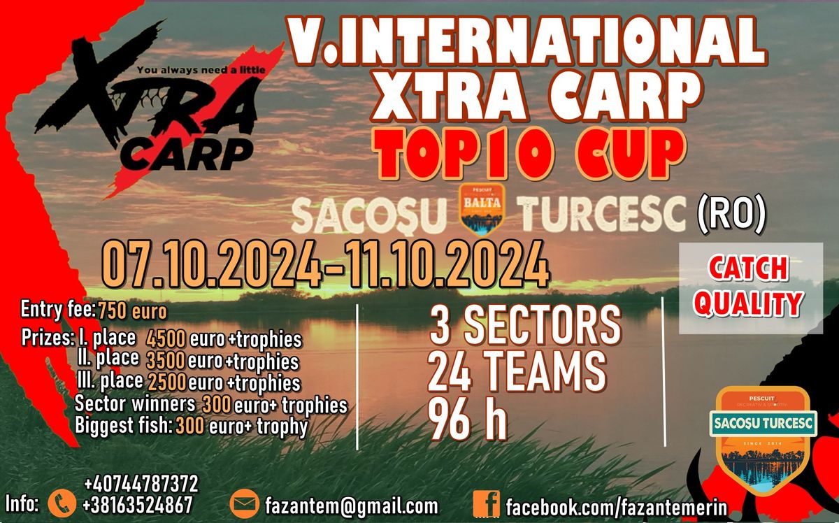 V.International Xtra Carp TOP 10 Cup