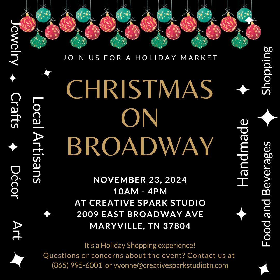 Art Market- Christmas on Broadway