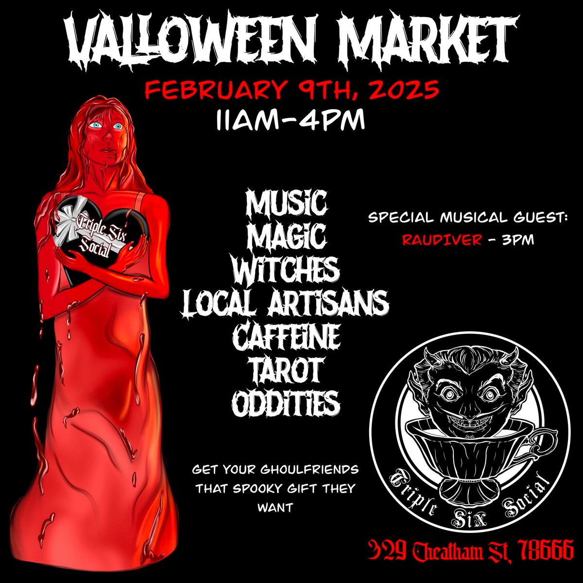 Valloween Market - Feb 9th 2025