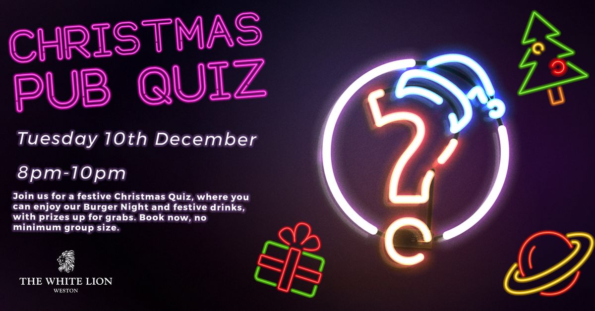 Christmas Pub Quiz