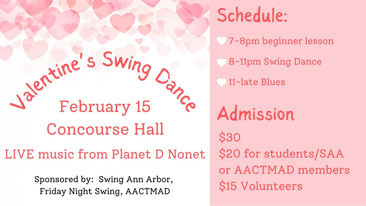 Valentine's Swing Dance