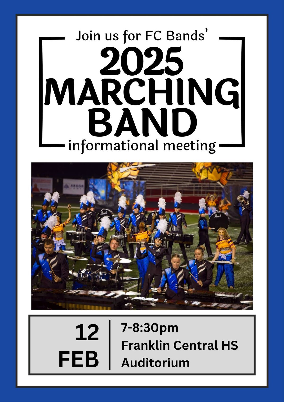 FC Marching Band 2025 Informational Meeting