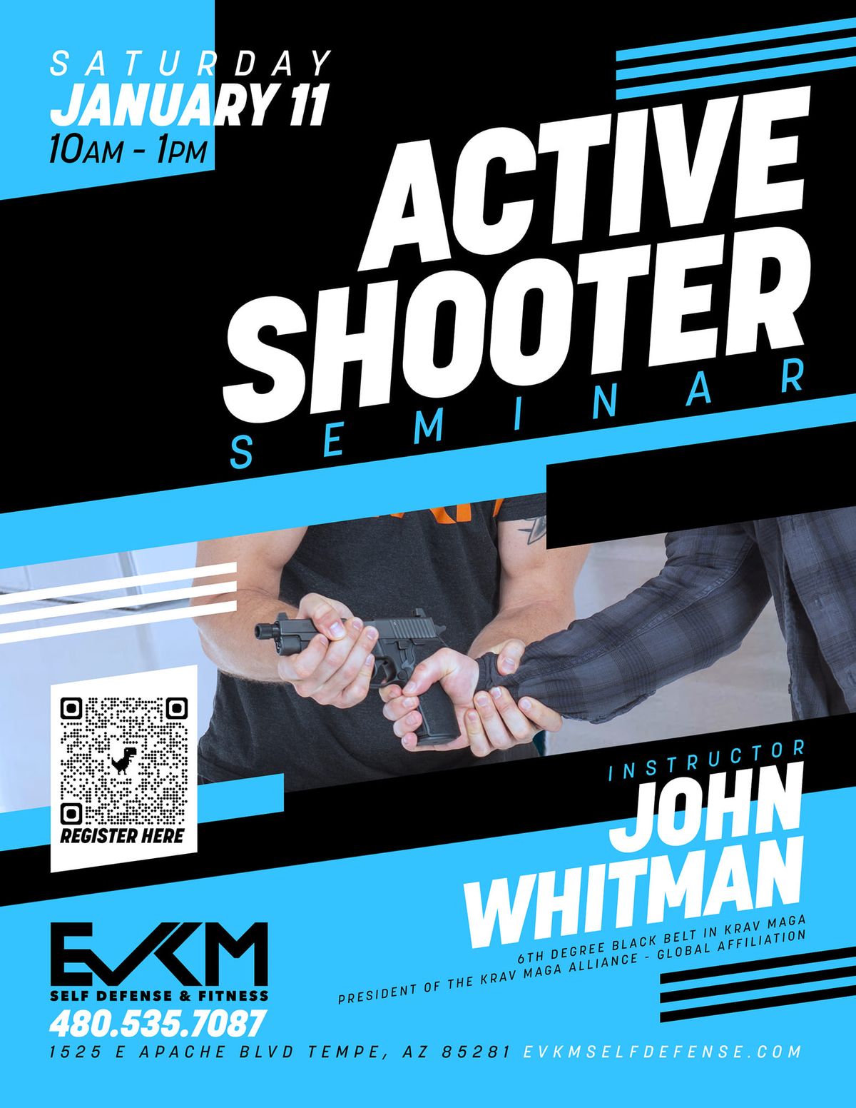 Active Shooter Seminar with John Whitman @ EVKM