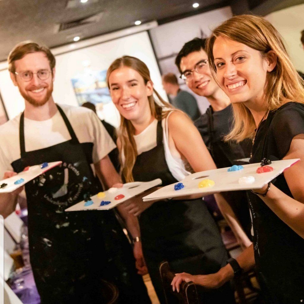 Popup painting Looking for a creative afternoon out in Leeds?