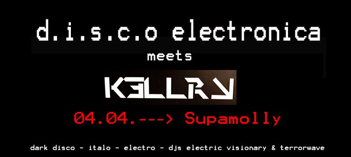 Disco Electronica meets K3LLR + liveact: UBRE BLANCA @ Supamolly