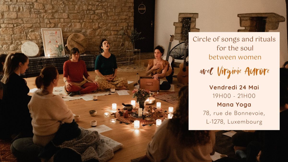 Circle of songs and rituals for the soul between women