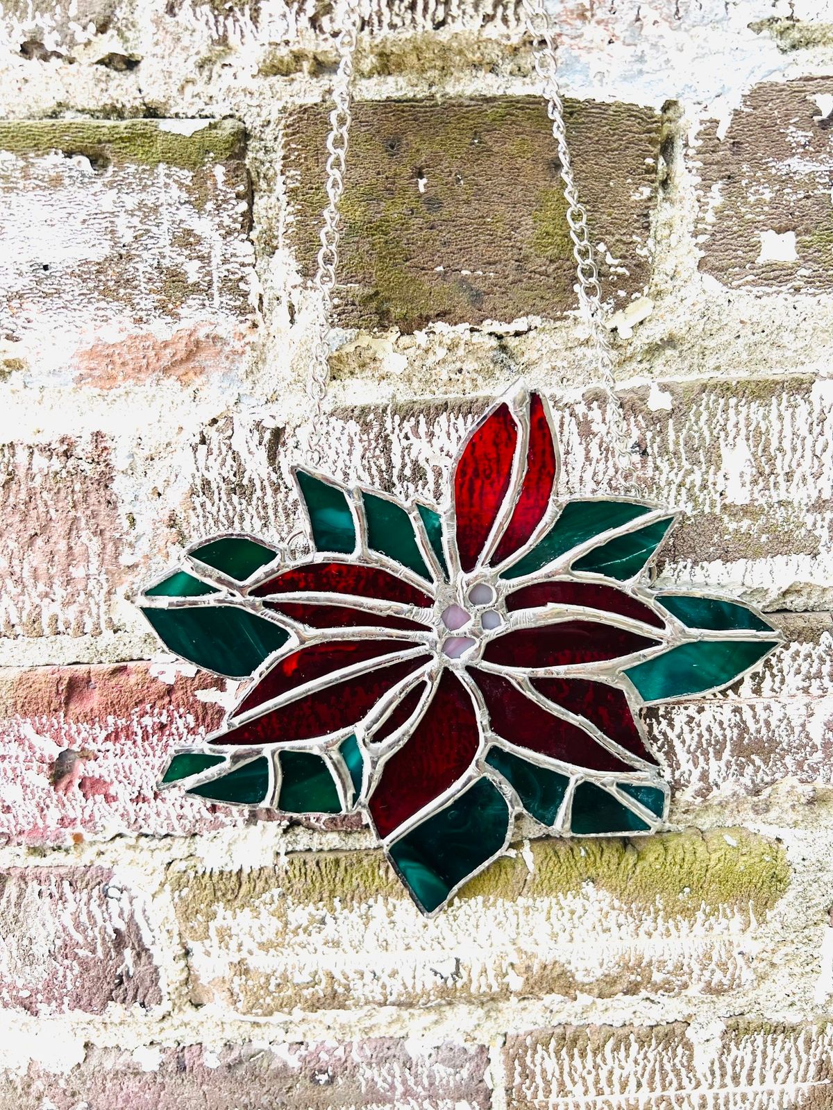 Poinsettia Stained Glass Workshop