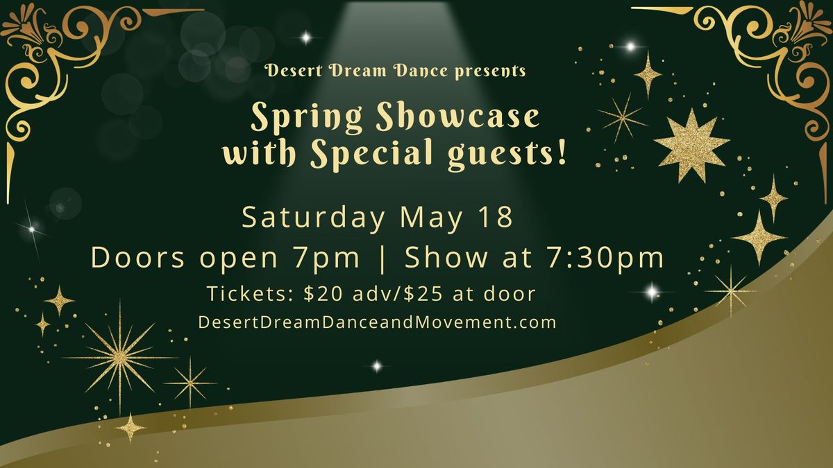 Spring Showcase featuring our special guest Kaeshi Chai!