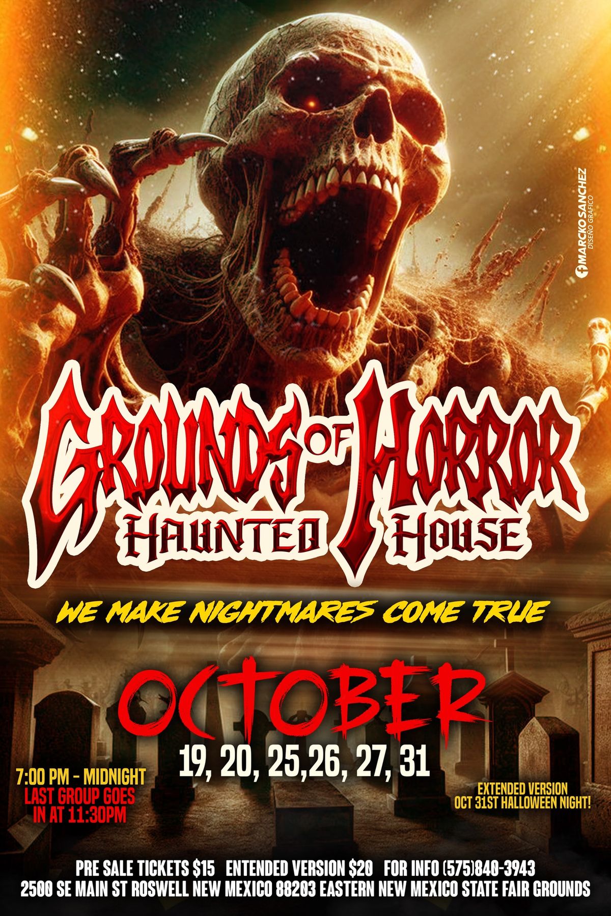 GROUNDS OF HORROR HAUNTED HOUSE 