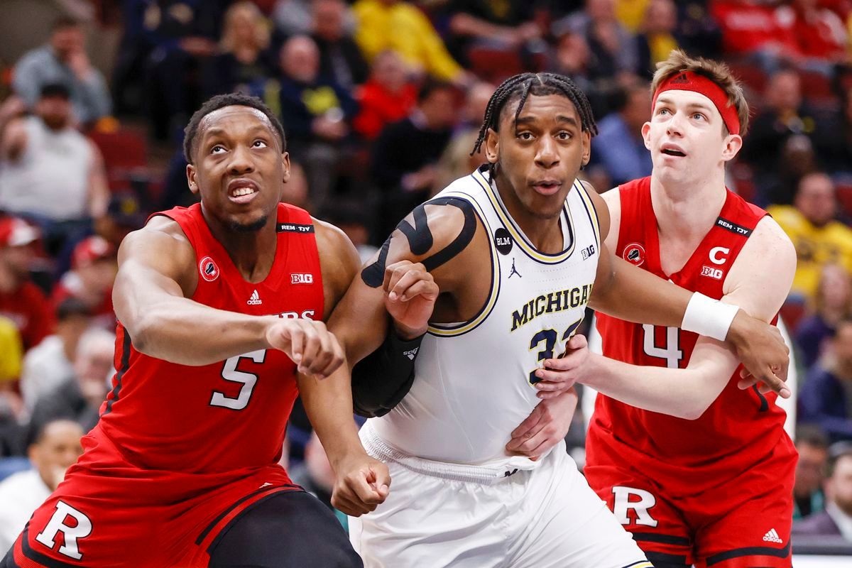 Rutgers Scarlet Knights at Michigan Wolverines Mens Basketball