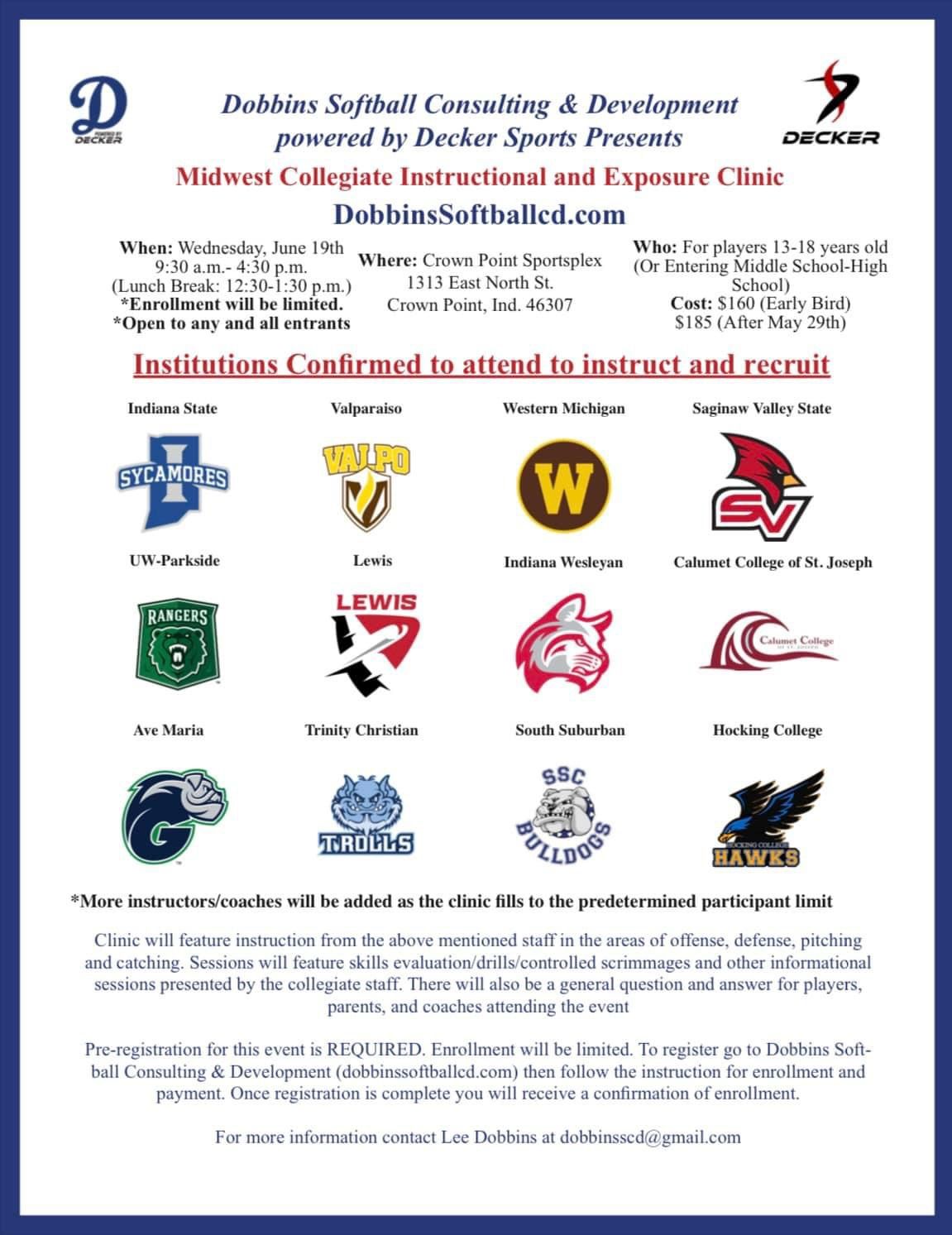 Midwest Collegiate Instructional and Exposure Clinic