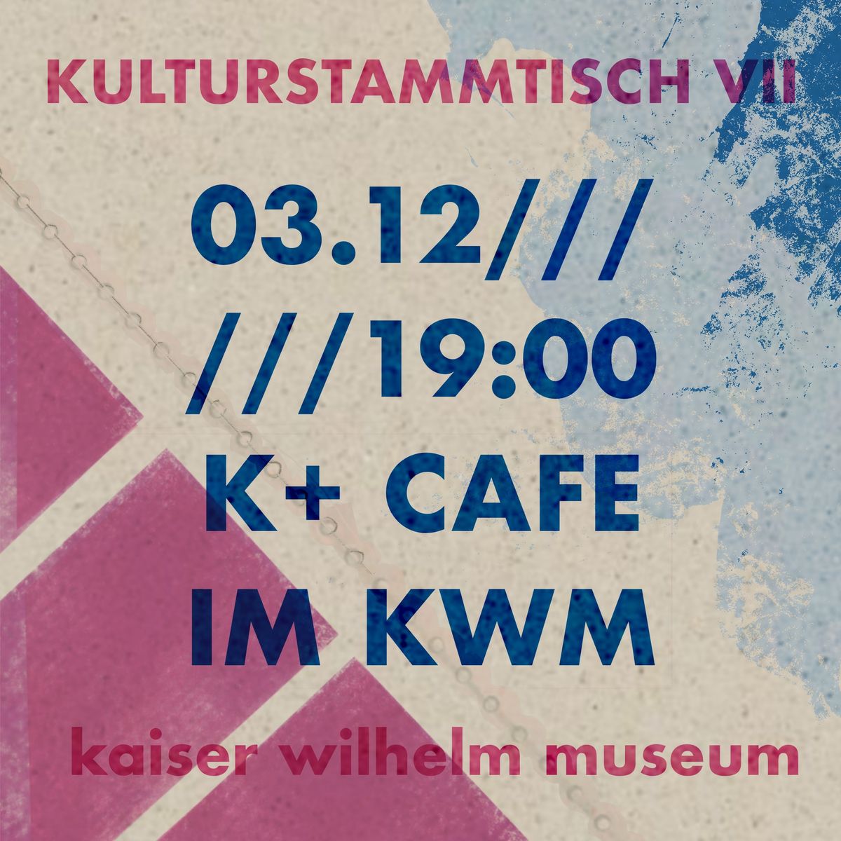 7. Krefelder Kulturstammtisch