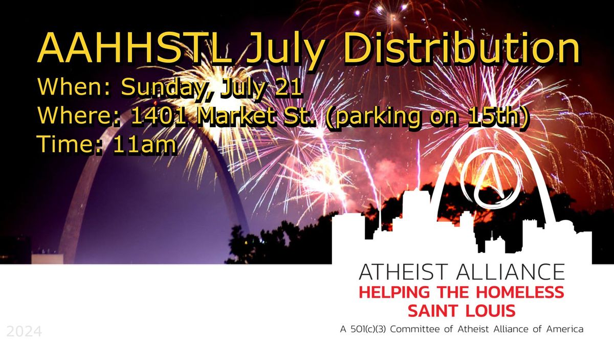 AAHHSTL July Distribution