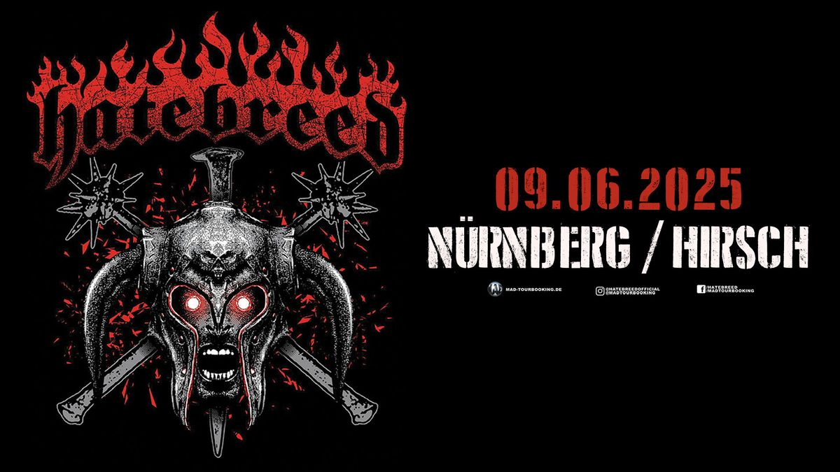 HATEBREED | N\u00fcrnberg | Der Hirsch