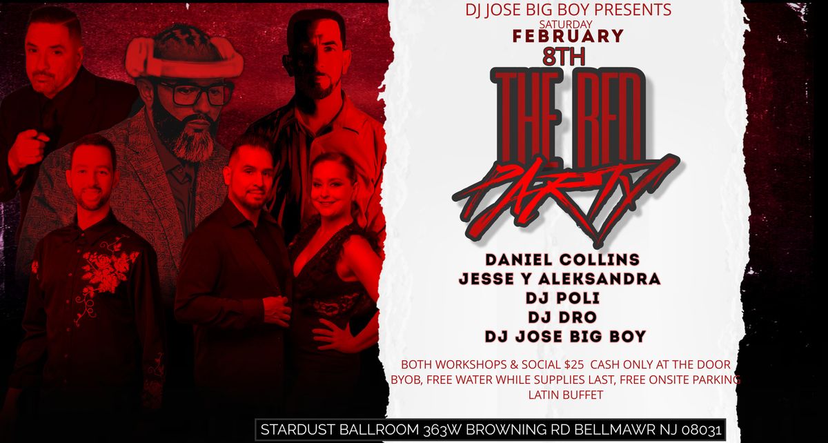 Salsa & Bachata Night RED EVENT!