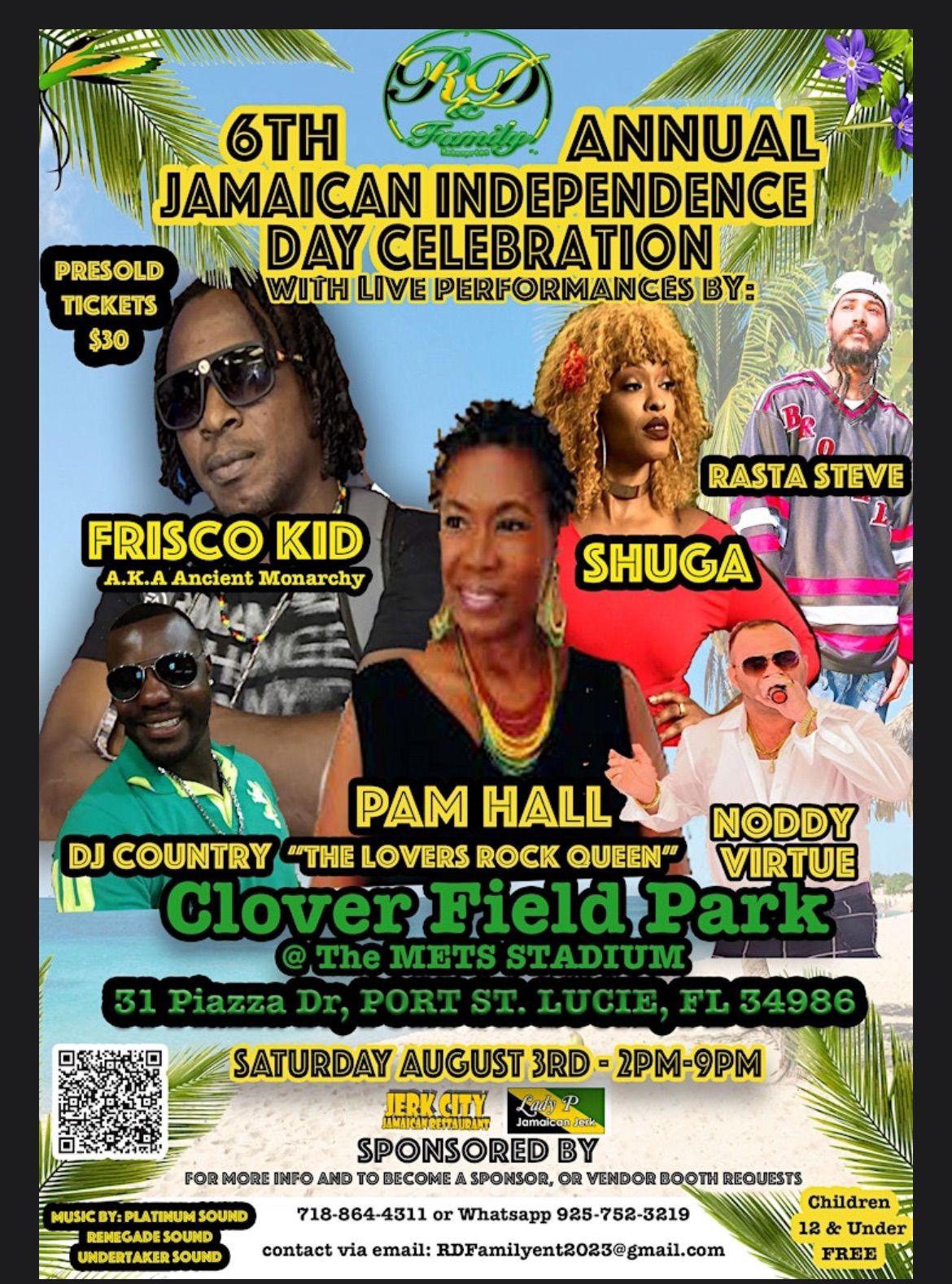 R&D Family Ent 6th Annual Jamaican Independence Day Celebration: