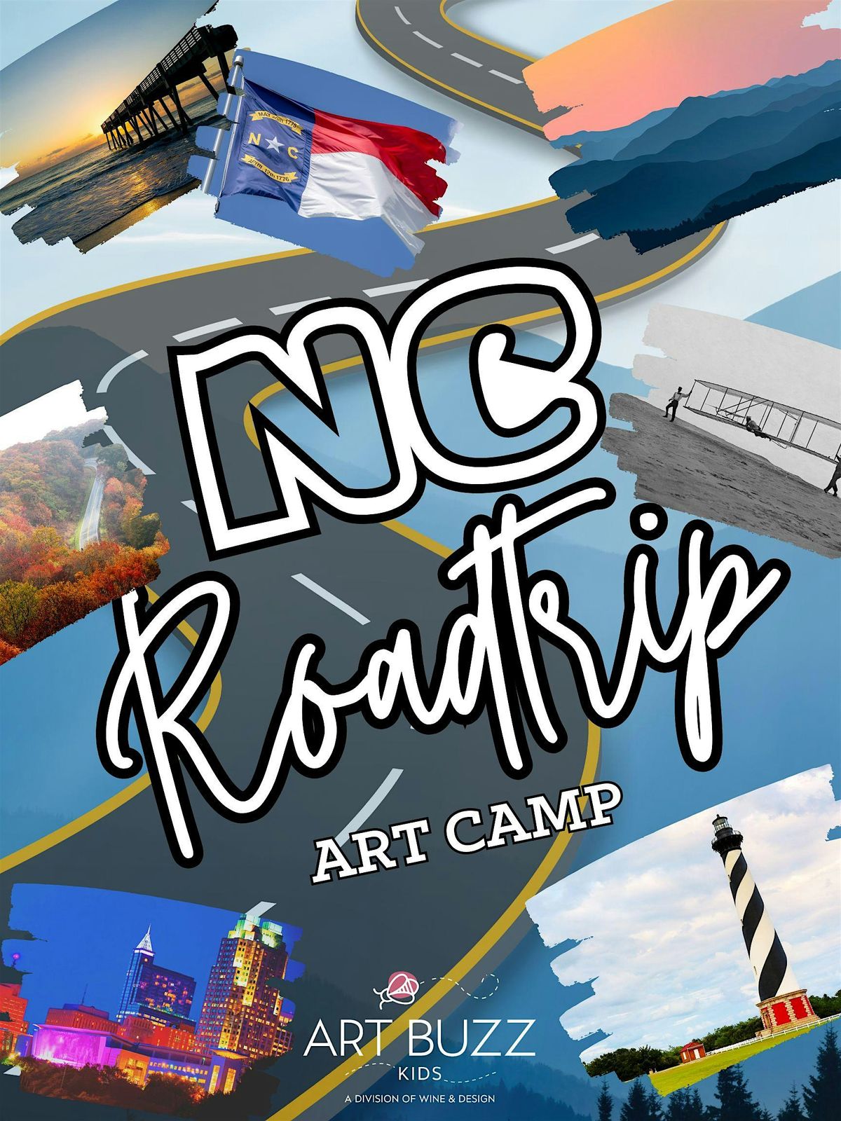 Kids Summer Art Camp: NC Roadtrip
