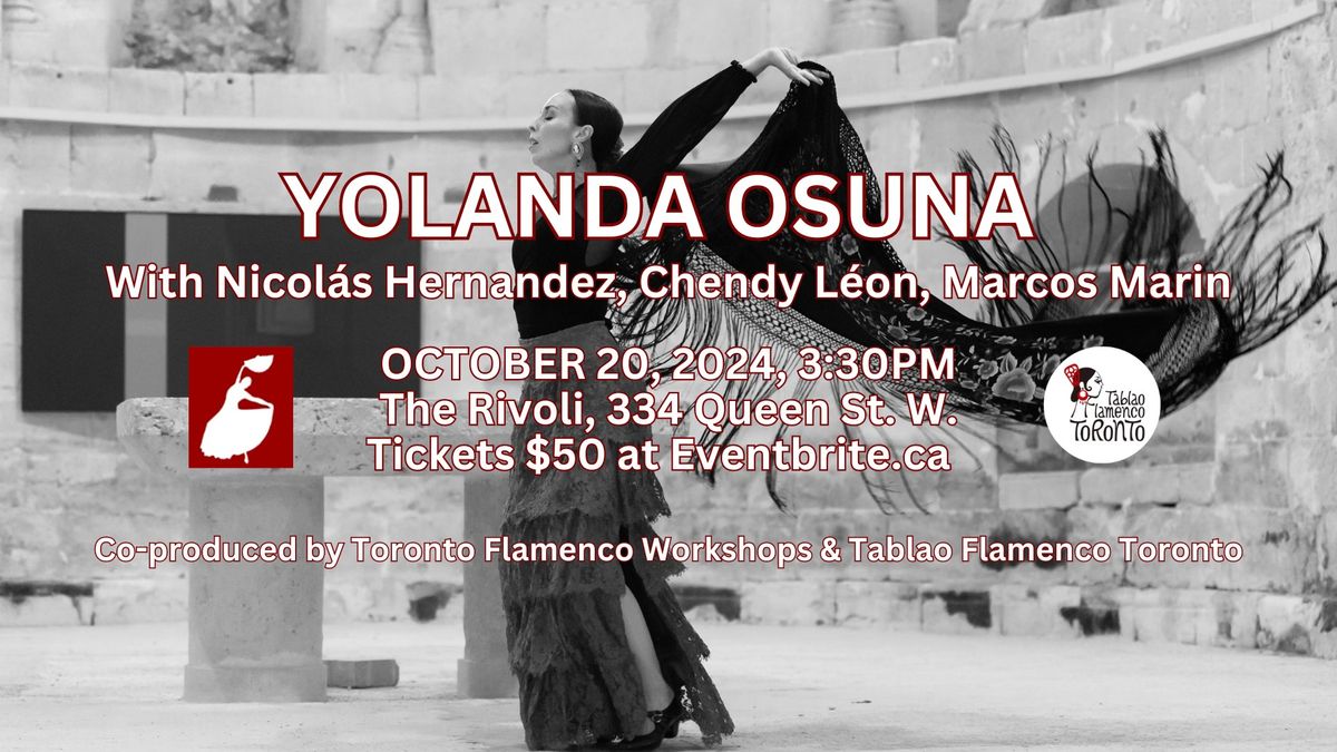 \u00a1Yolanda Osuna en Toronto!