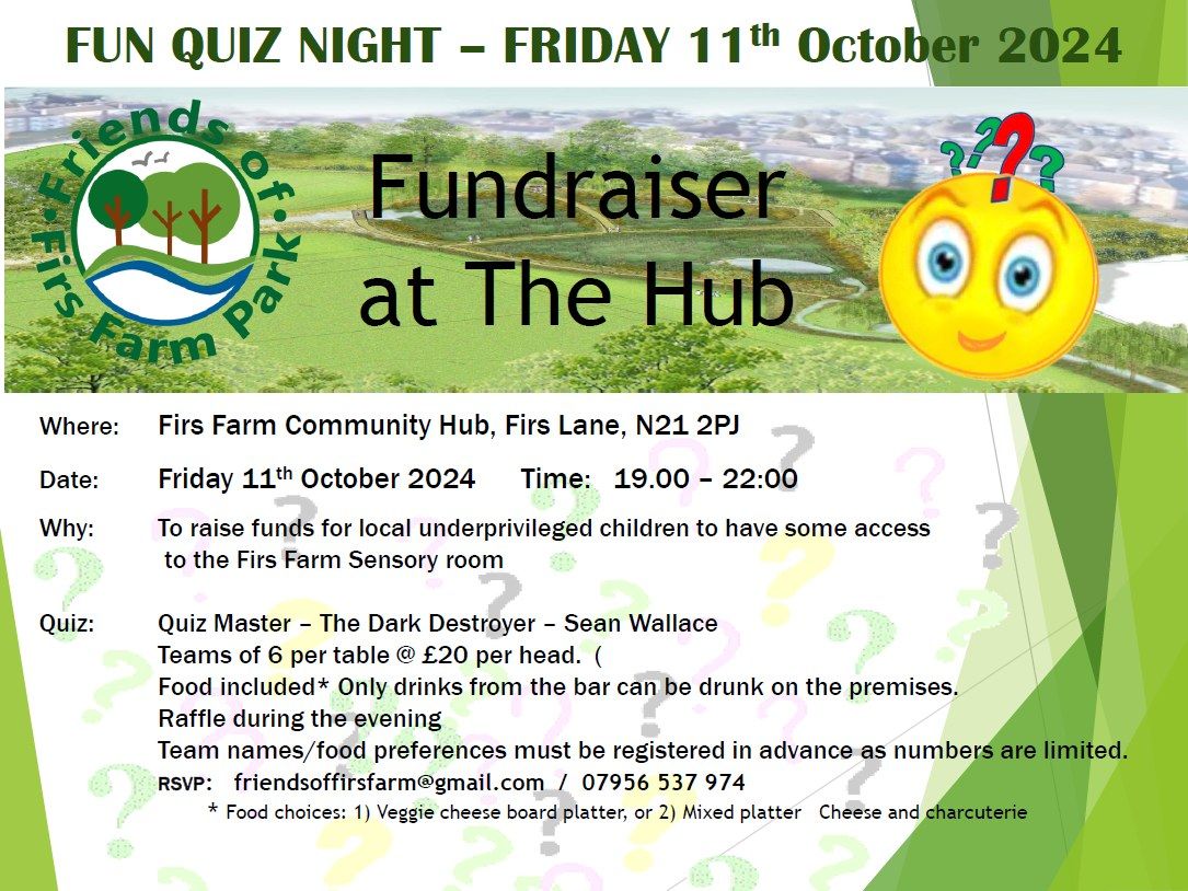 Quiz fundraiser 