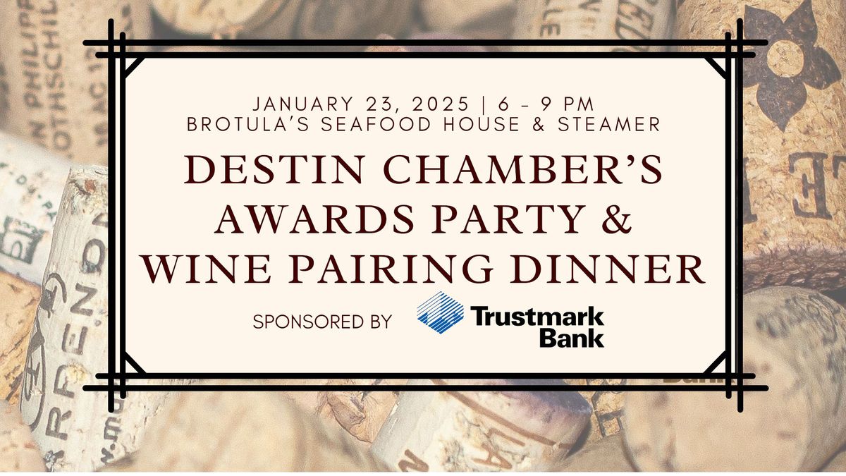 Awards Party & Wine Pairing Dinner Presented by Trustmark