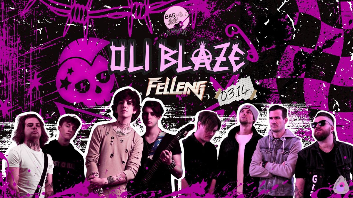 OLI BLAZE deb\u00fct\u00e1l\u00f3 koncert \/\/ FELLENG \/\/ BARhole