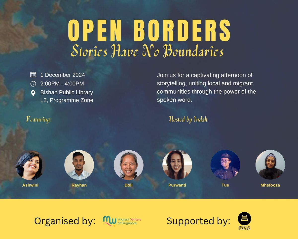 OPEN BORDERS: Stories Have No Boundaries