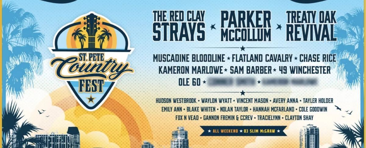 St. Pete Country Fest - Saturday at Vinoy Park