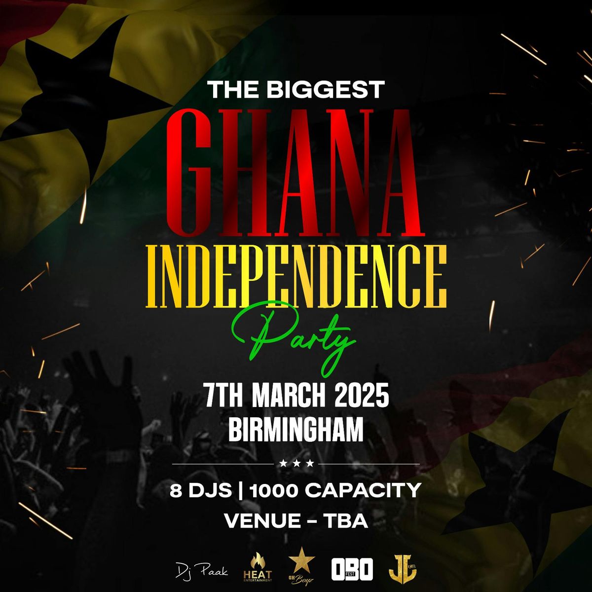 THE BIGGEST GHANA INDEPENDENCE PARTY