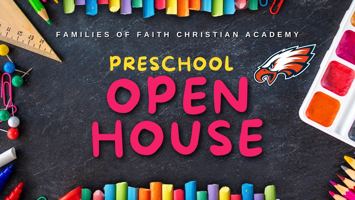 Preschool Open House