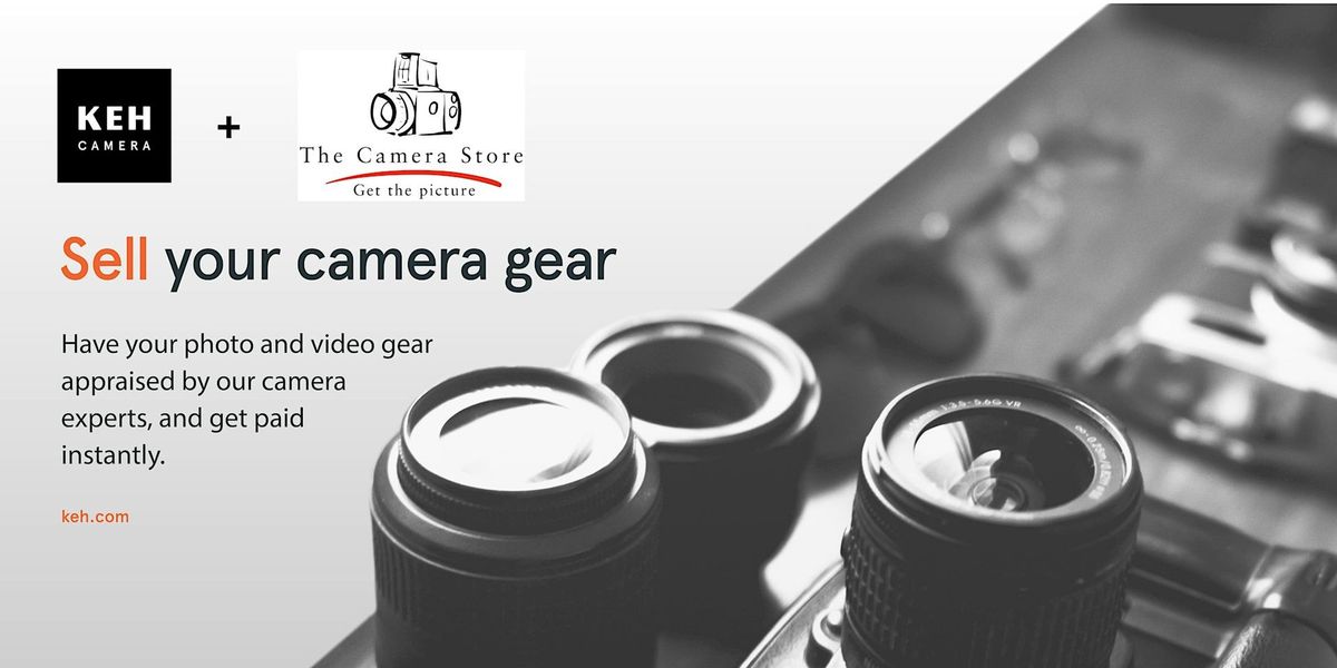 Sell your camera gear (free event) at The Camera Store