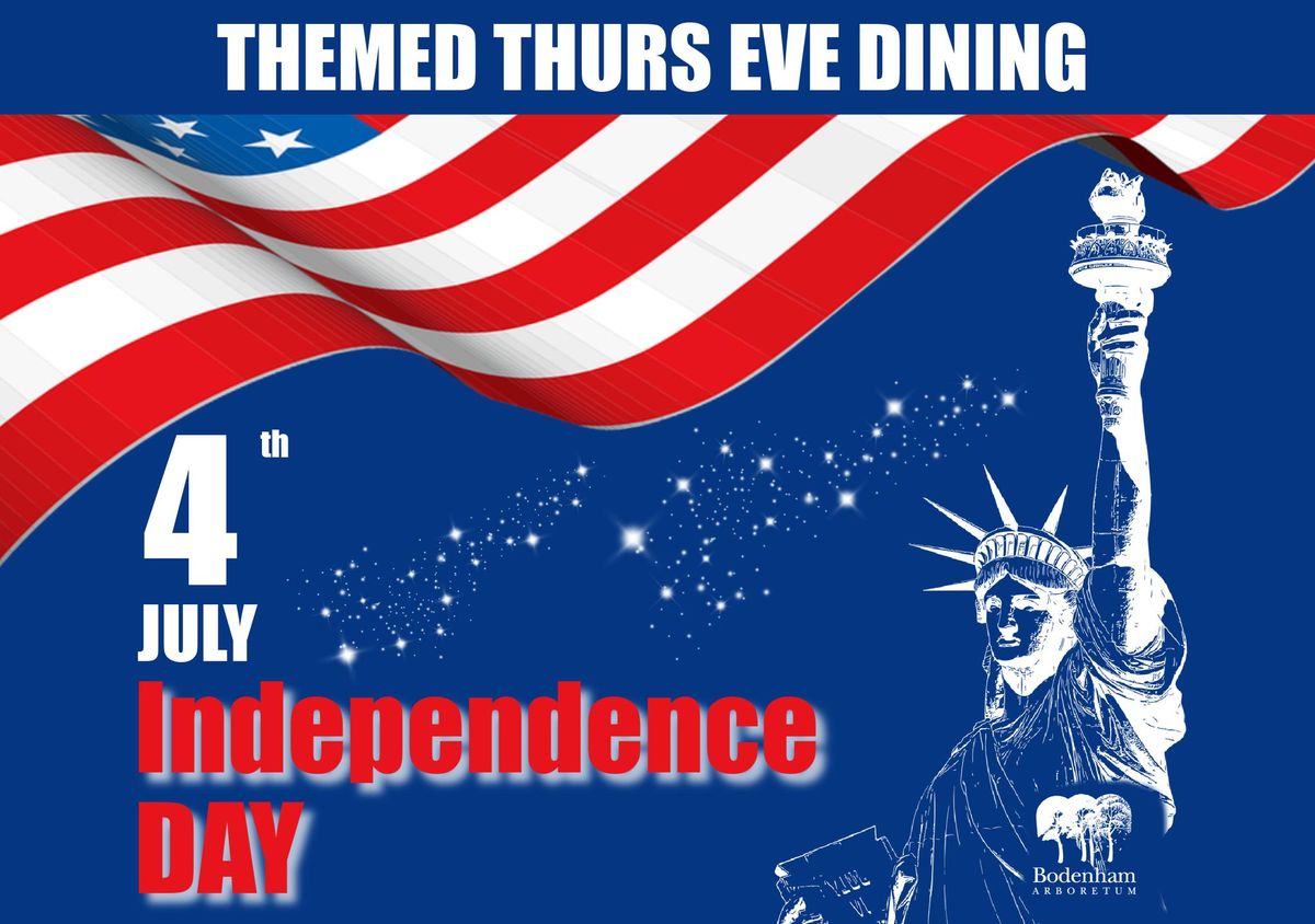 Themed Dining Evening - 4th July