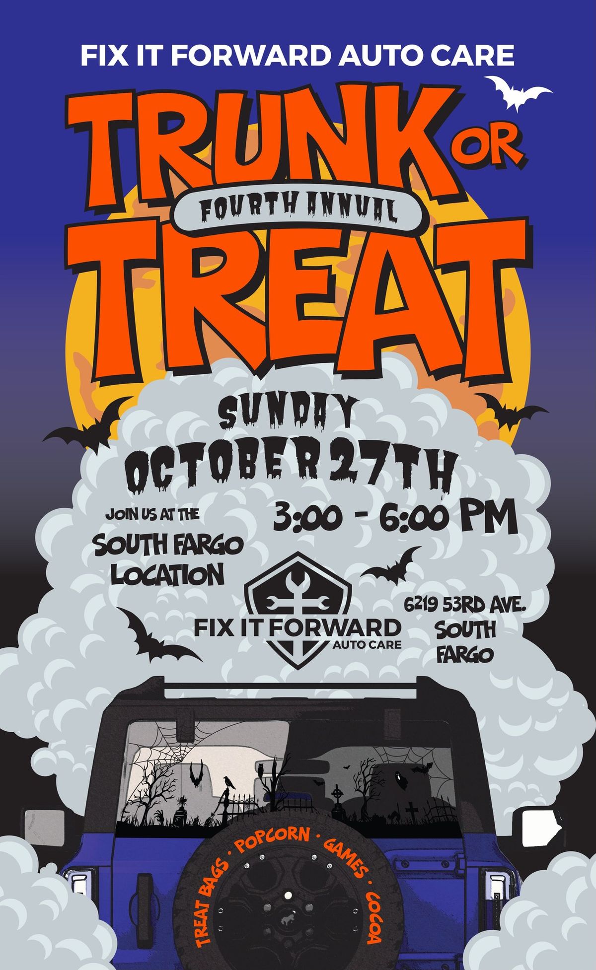 Fourth Annual Trunk or Treat