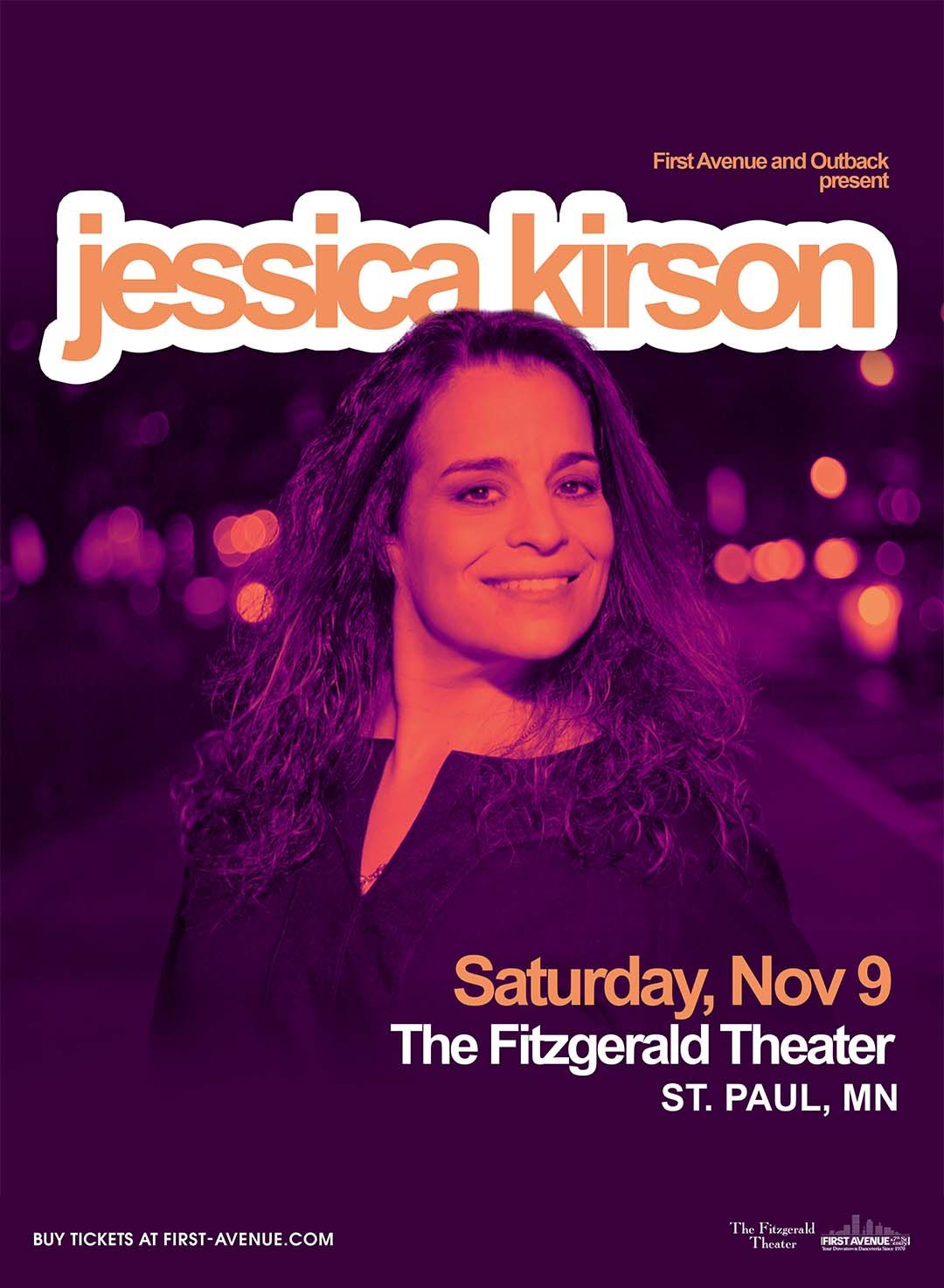 Jessica Kirson at Tampa Theatre