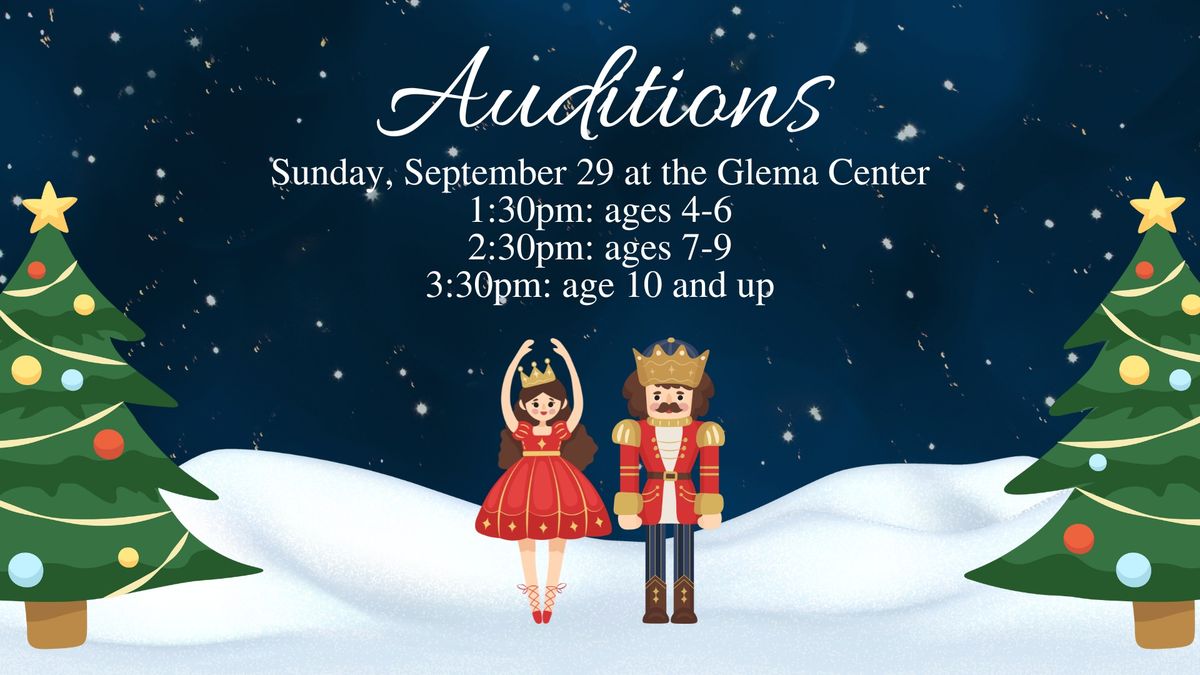 Madisonville Auditions: The Children's Nutcracker (Ages 7-9)