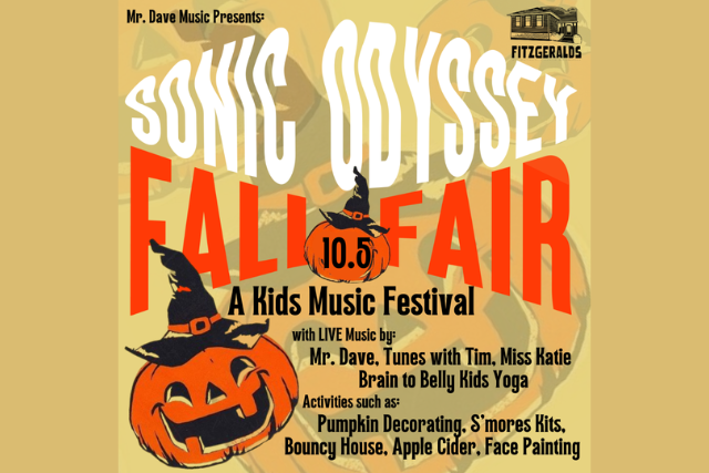 Mr. Dave Music Presents: SONIC ODYSSEY FALL FAIR: A Kids Music Festival!