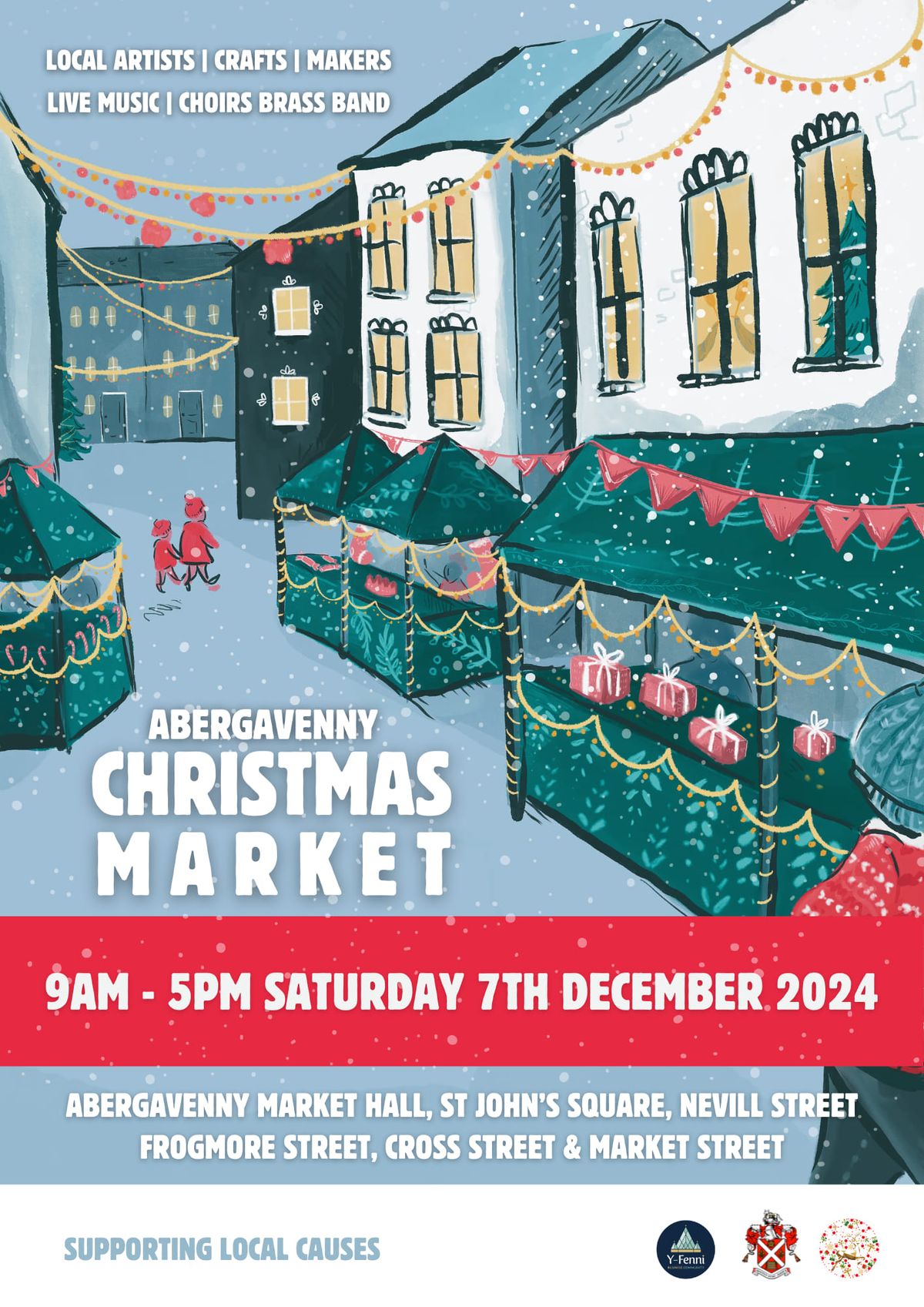 Christmas Market - Nevill Street, St John's Square, Frogmore Street and town centre