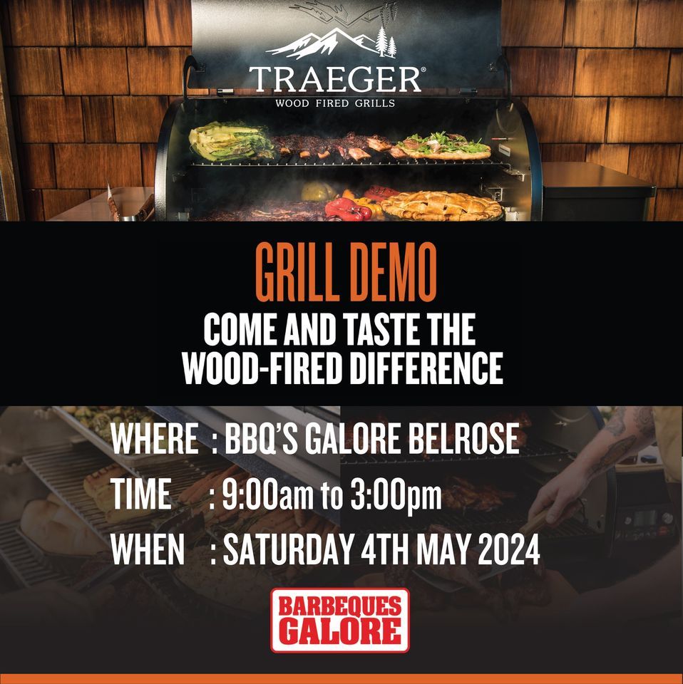 Grill Demo with Traeger Grills Australia