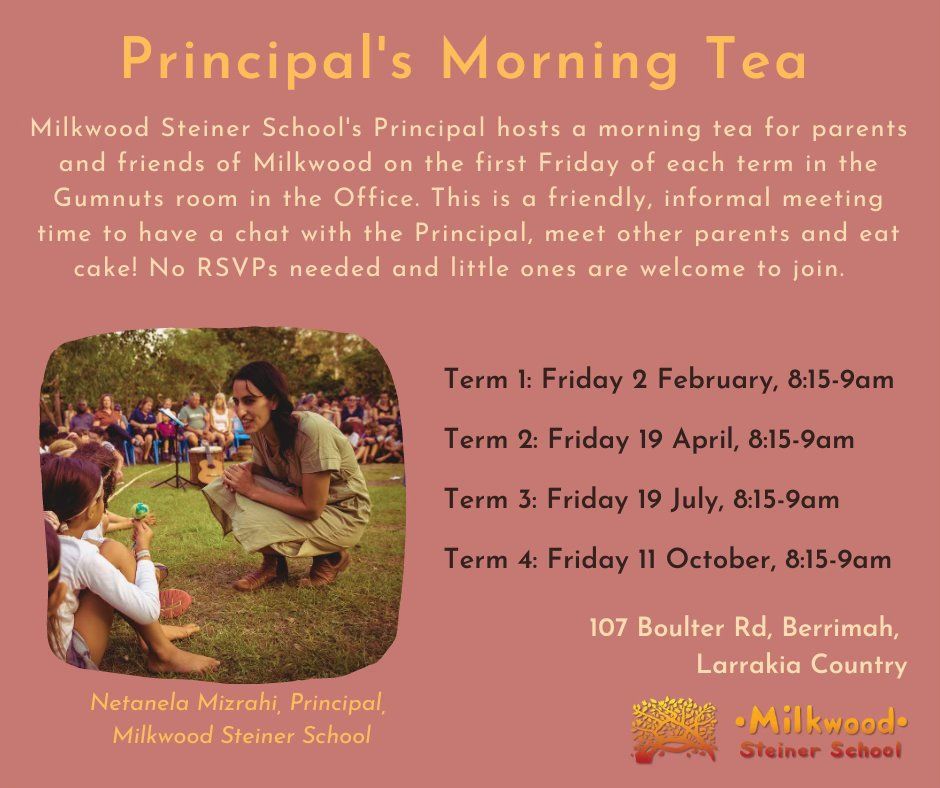 Principal's Morning Tea