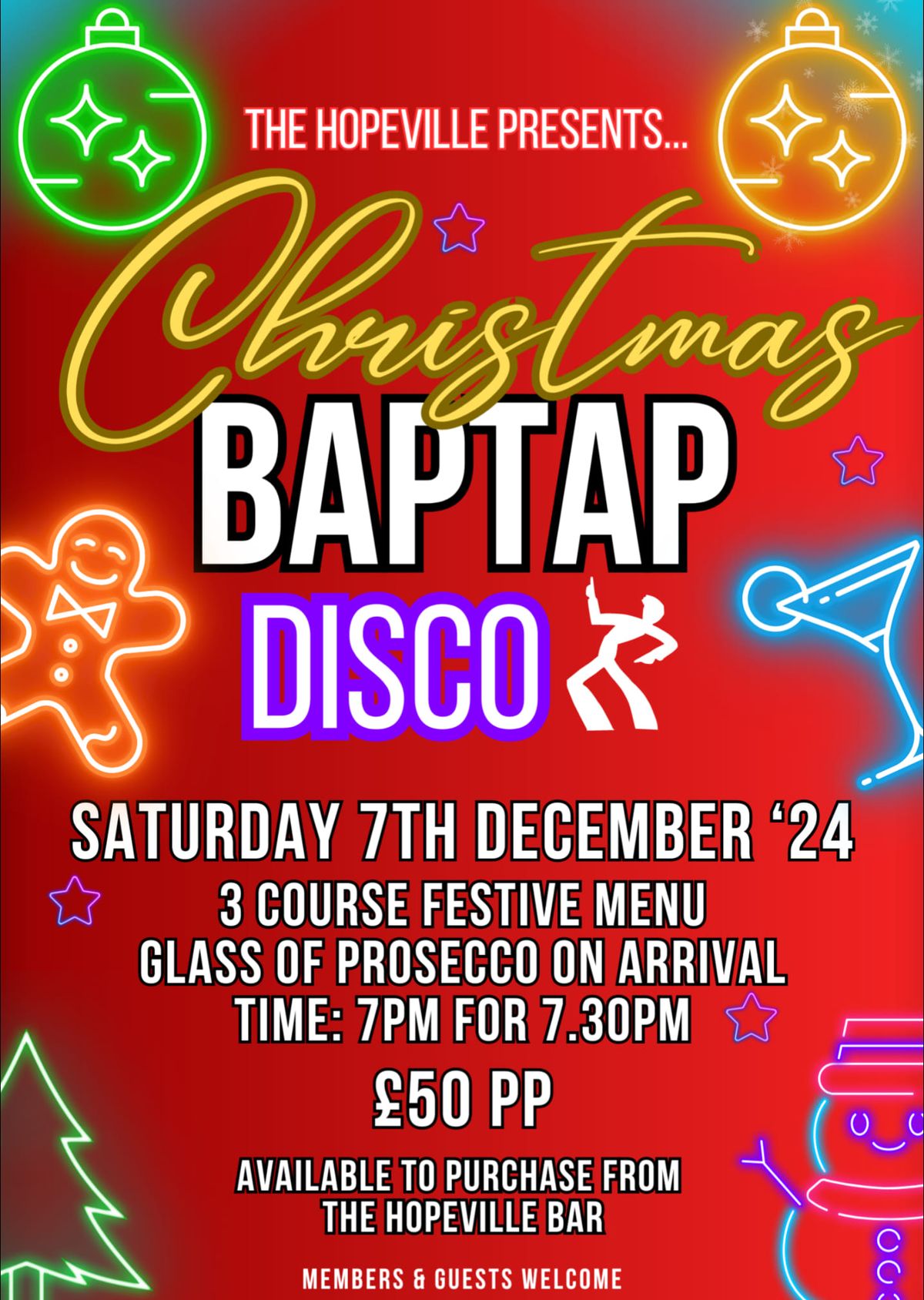 Christmas BAPTAP with Disco \ud83d\udd7a