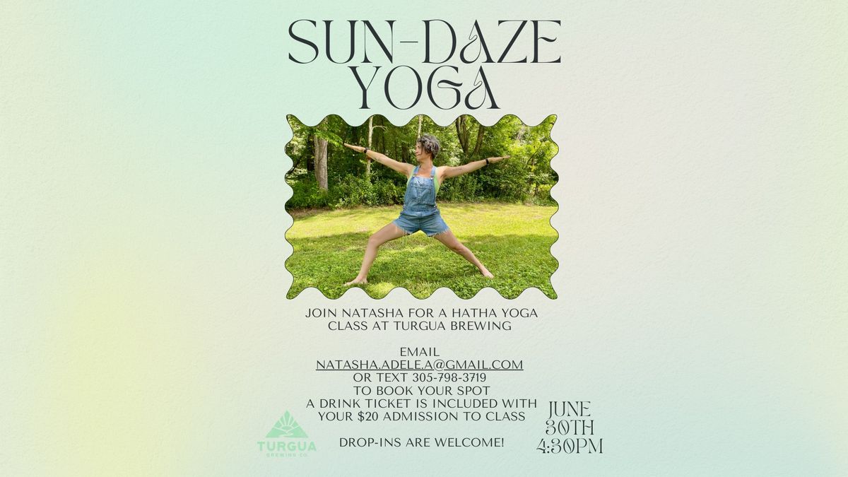Sun-Daze Yoga at Turgua Brewing