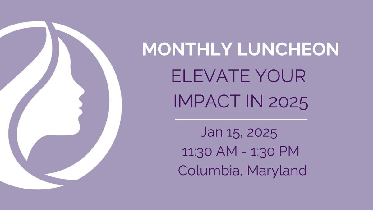 BWN January Luncheon: Elevate Your Impact in 2025