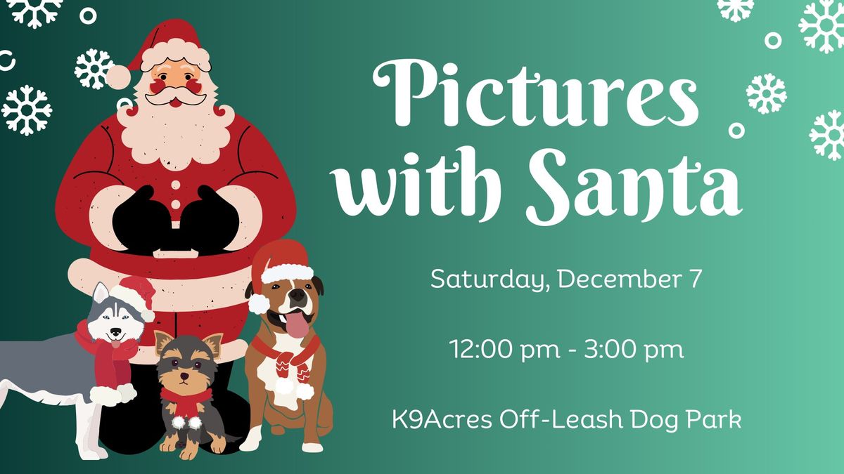 Pictures with Santa Paws